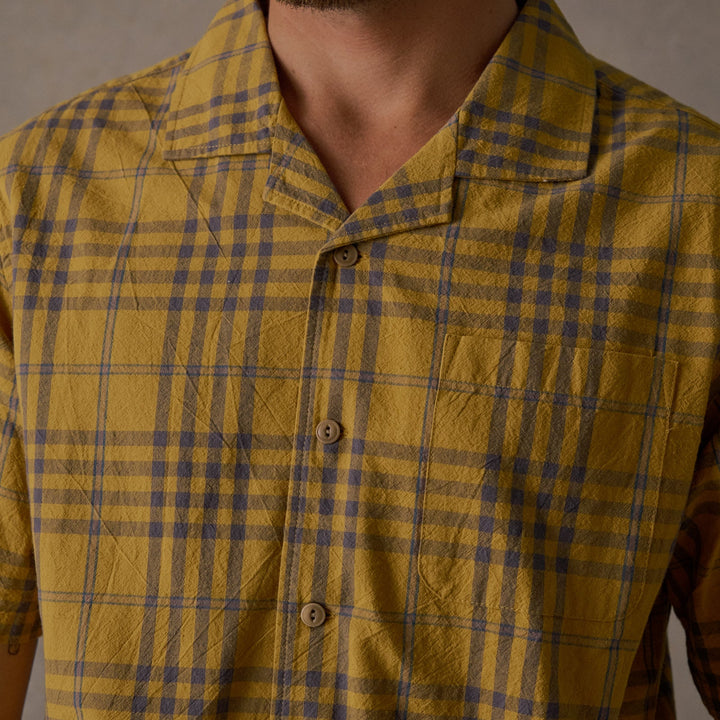 McTavish Washed Camp Collar Shirt