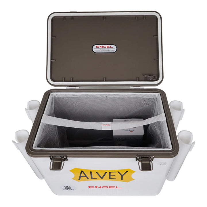Alvey Engel Cooler Box Live Bait Tank