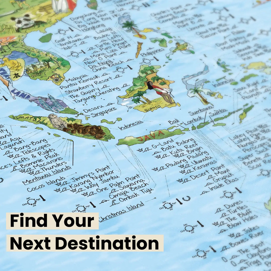 Surftrip Map