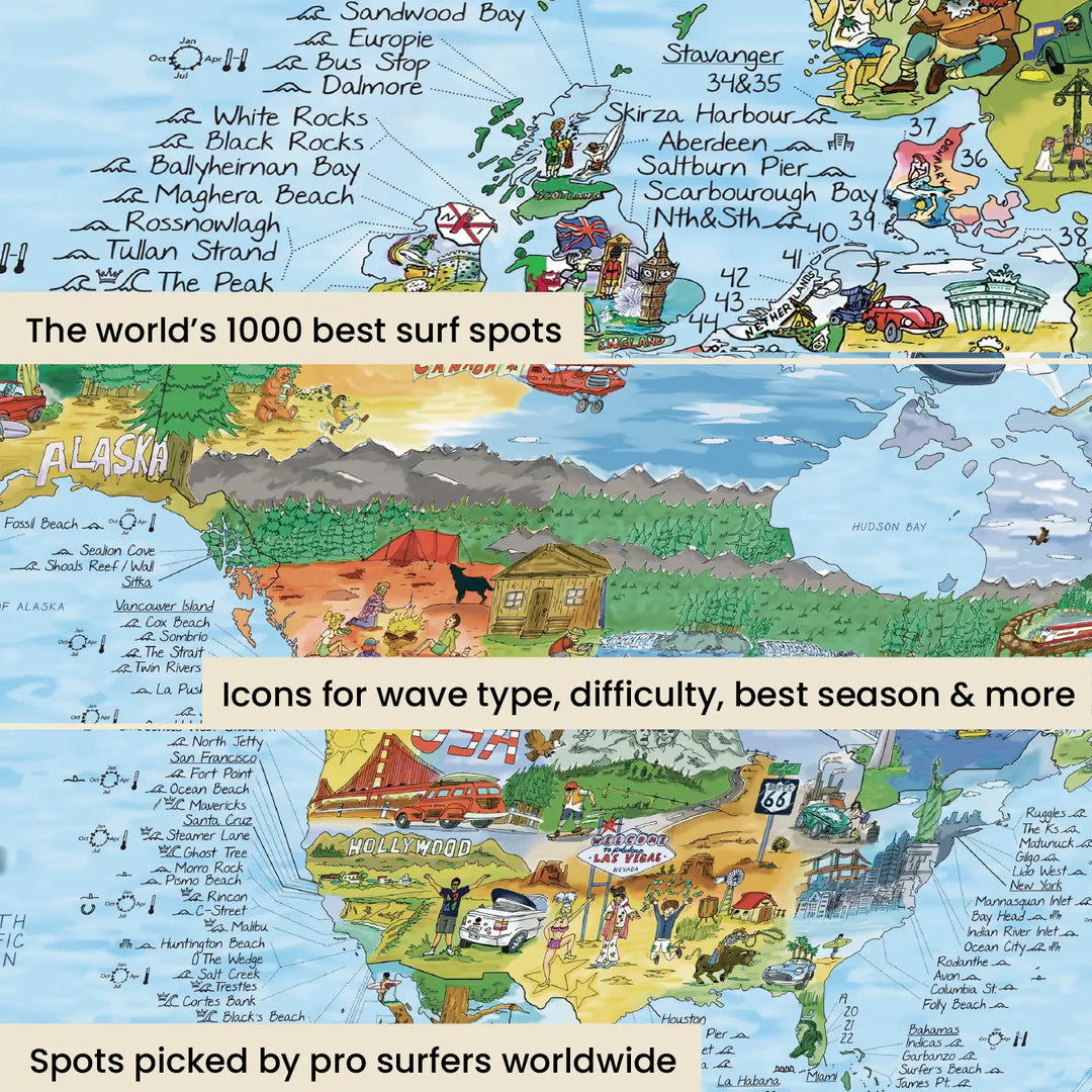Surftrip Map