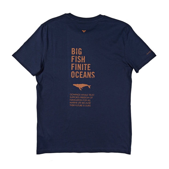 Whale Trust Finite Oceans Pocket Tee