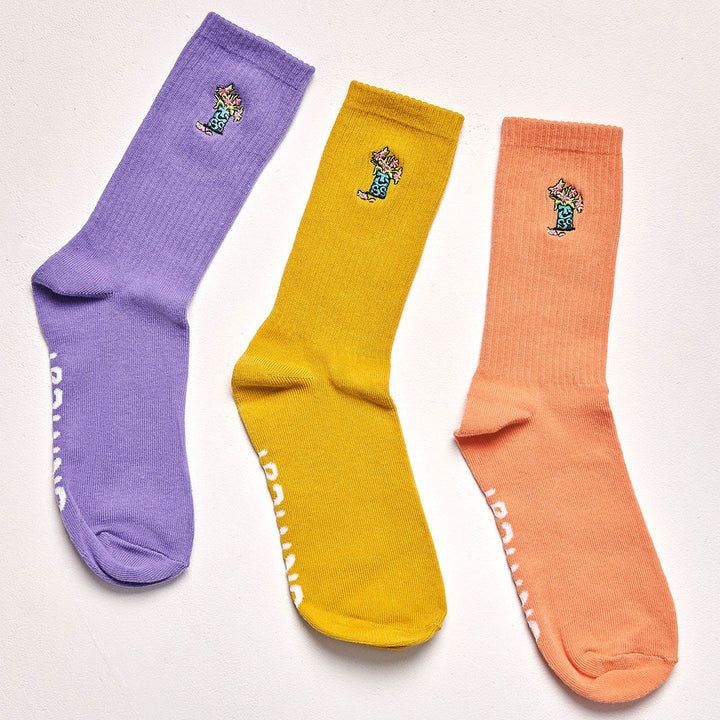 Bunched 3 Pack Socks