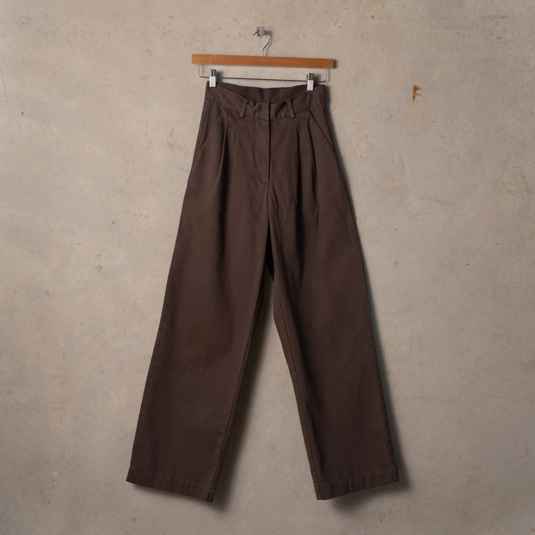 McTavish Wide Pleated Pants