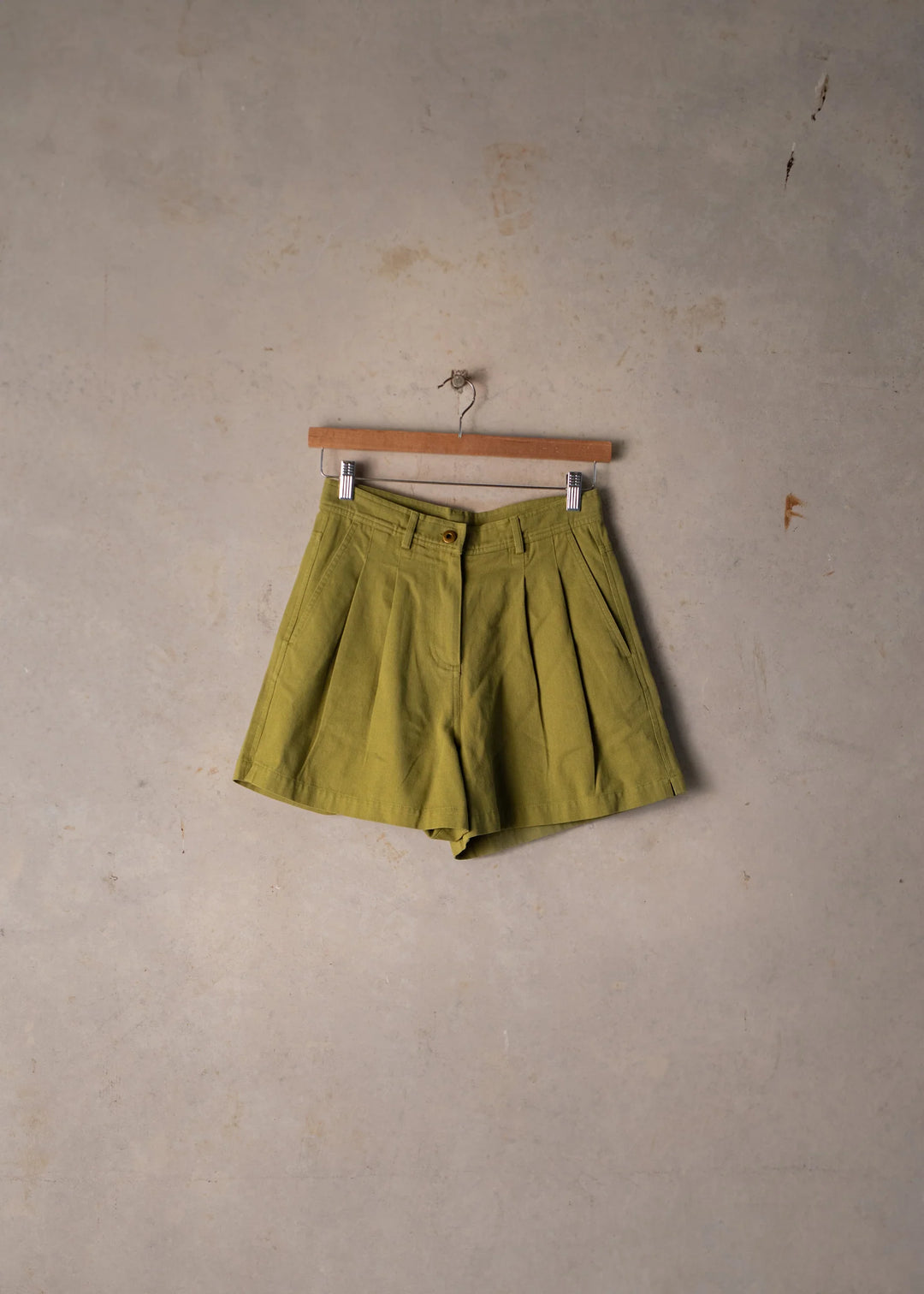 McTavish Double Pleated Twill Shorts