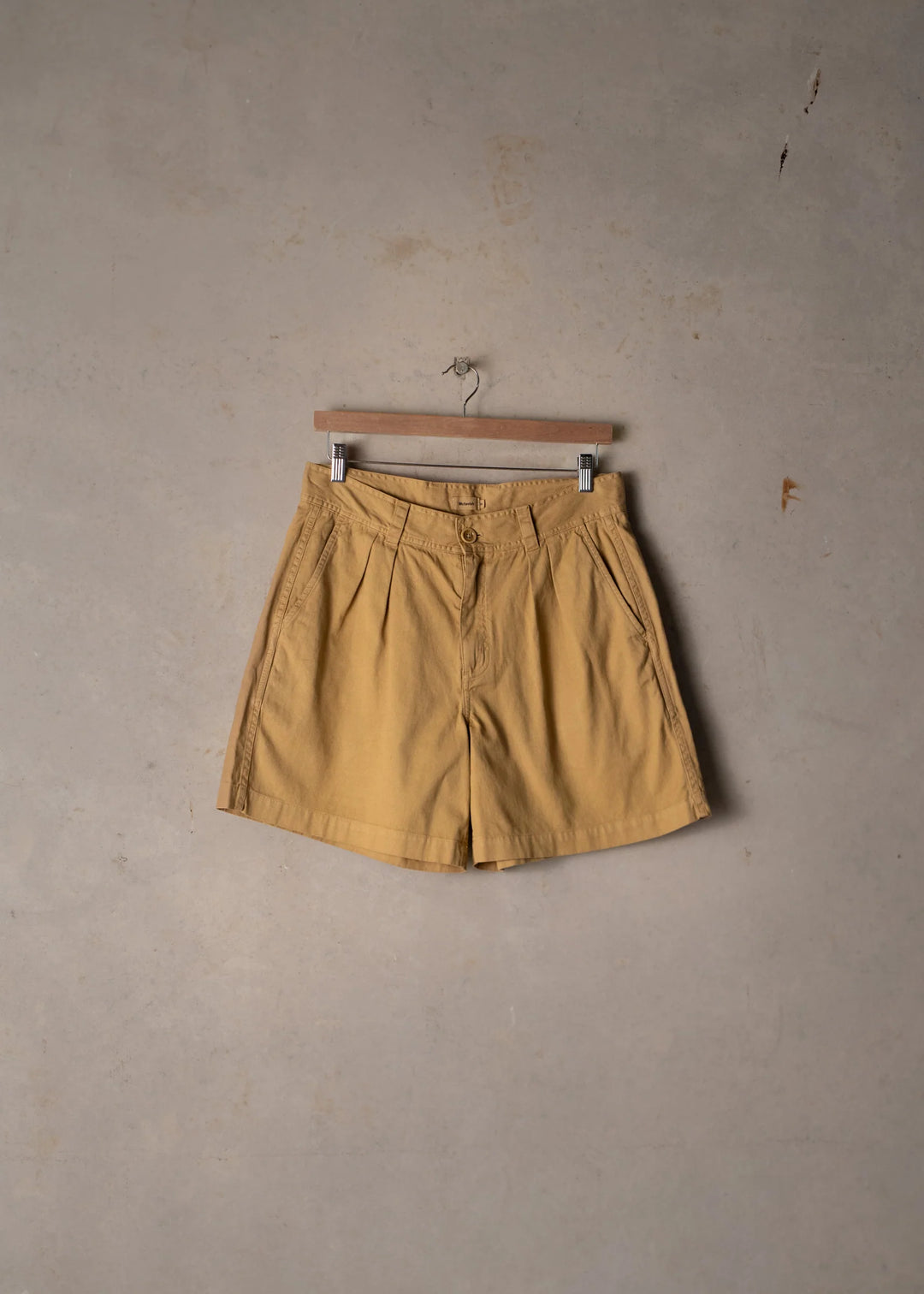 McTavish Double Pleated Twill Shorts