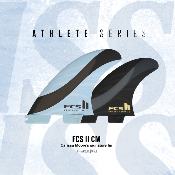 FCS II Carissa Moore Signature Tri Fin Set