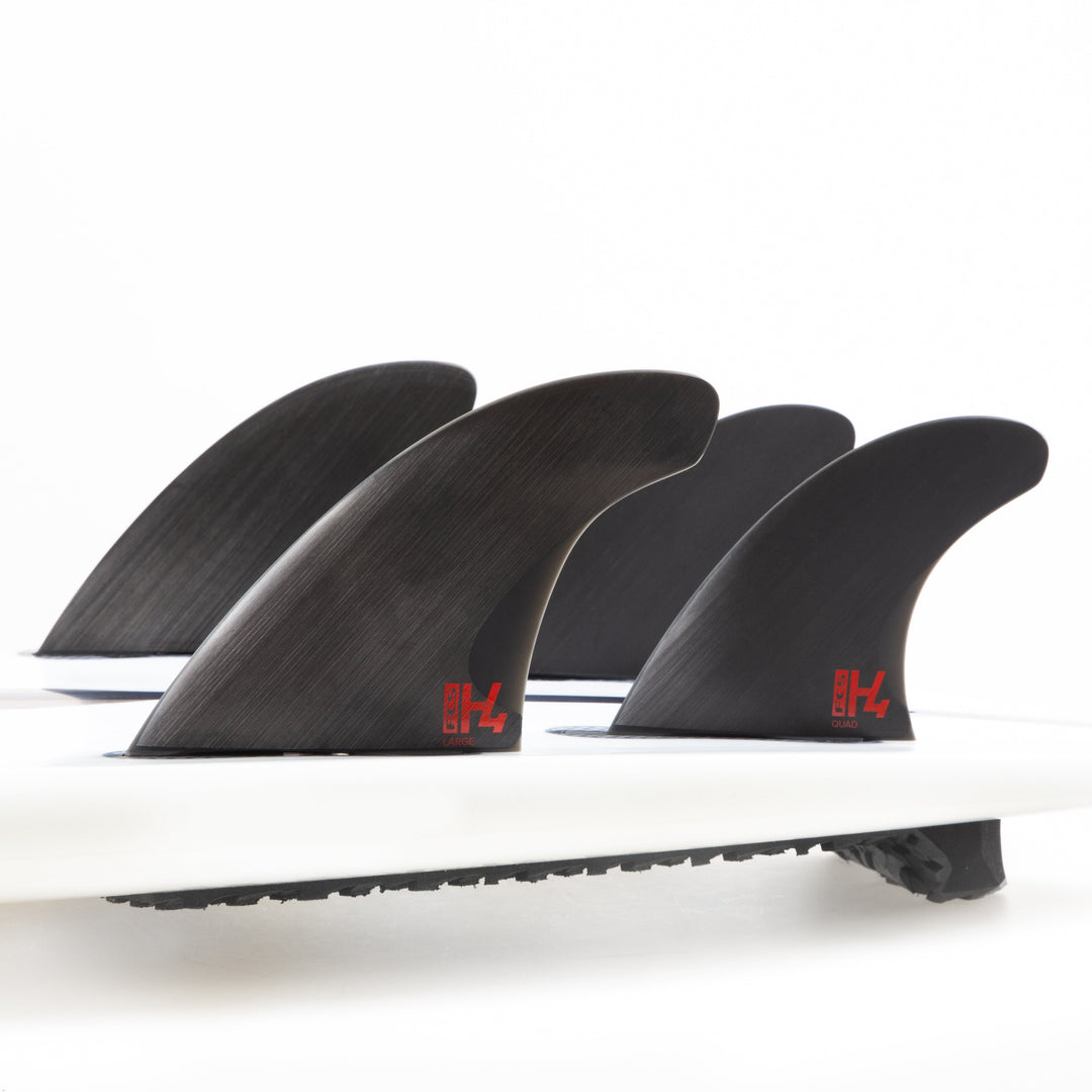 FCS II H4 Quad Rear Fin Set