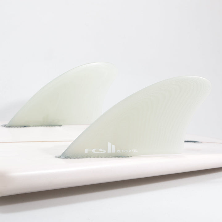 FCS II Retro Keel Twin Fin Set