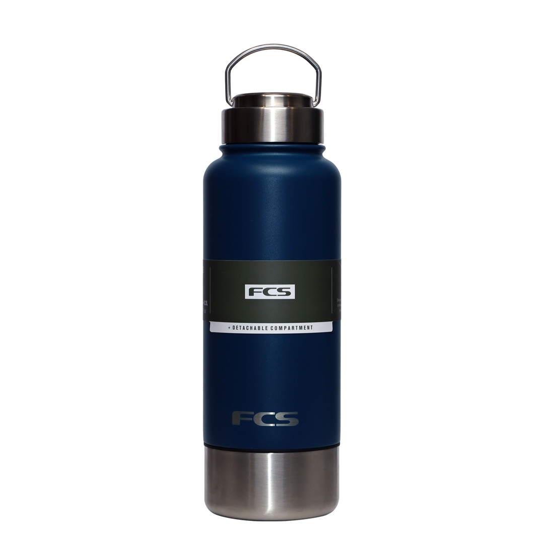 FCS 950ml Water Bottle with Detachable Cup