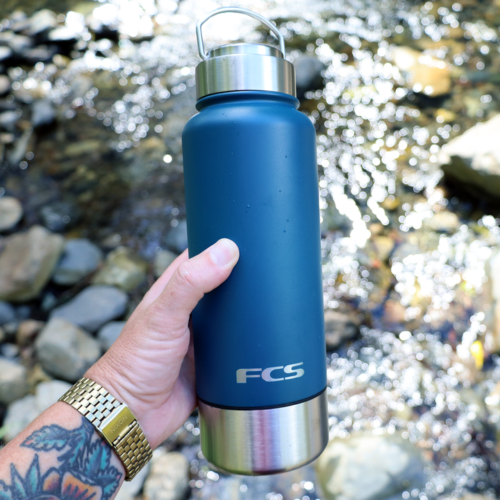 FCS 950ml Water Bottle with Detachable Cup