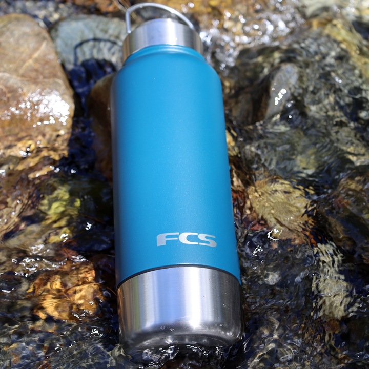 FCS 950ml Water Bottle with Detachable Cup