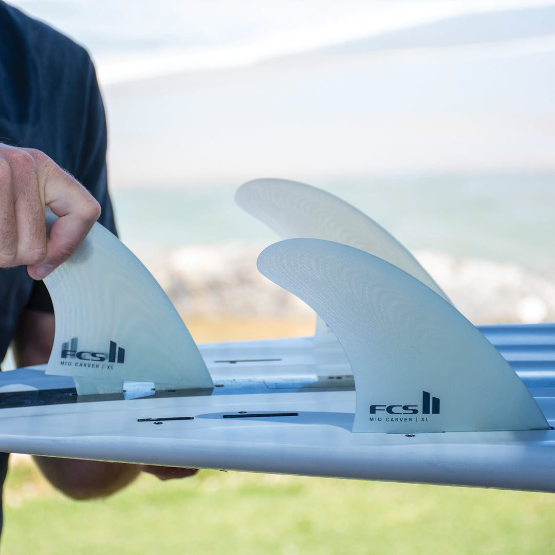 FCS II Mid Carver 2 + 1 Fin Set