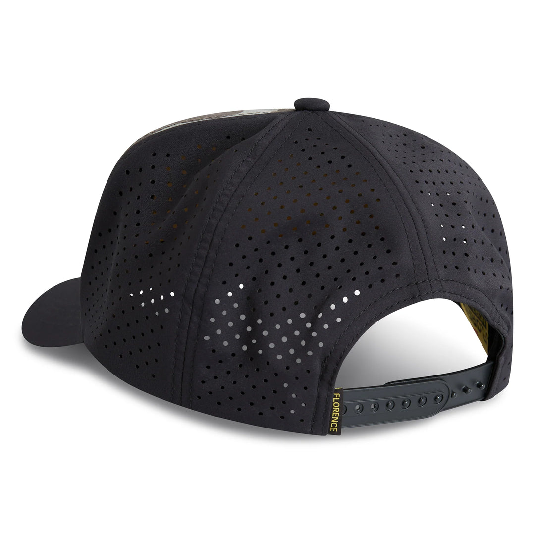 Florence Camo Airtex Trucker Hat