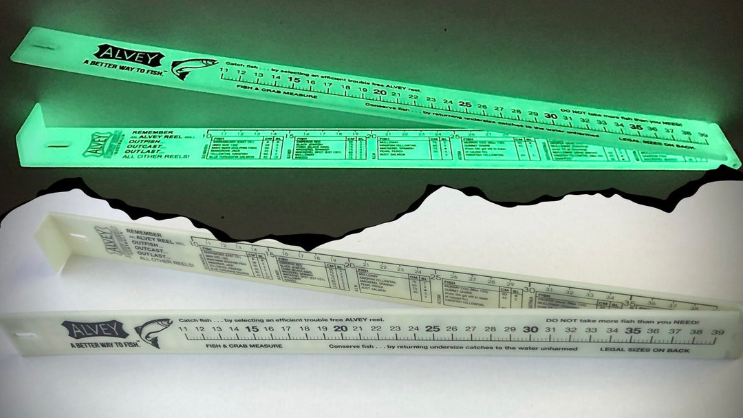 Fish Measure Folding 80cm Glow