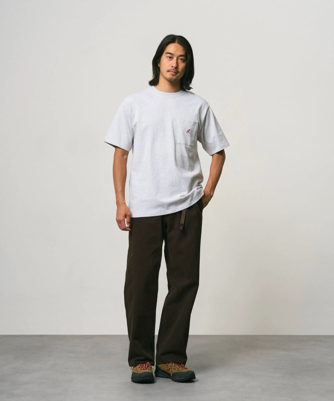 One Point Tee - Ash Heather