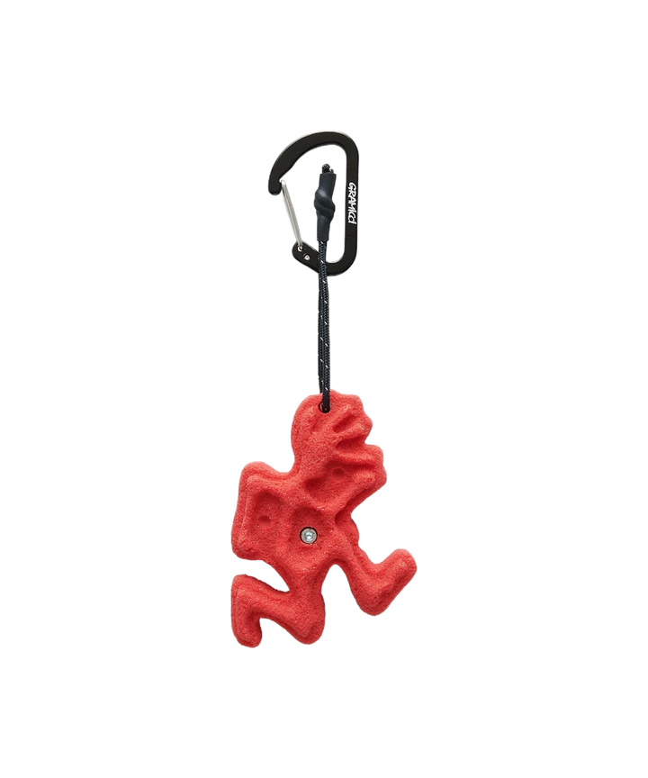 Running Man Climbing Key Chain - Gramicci Red