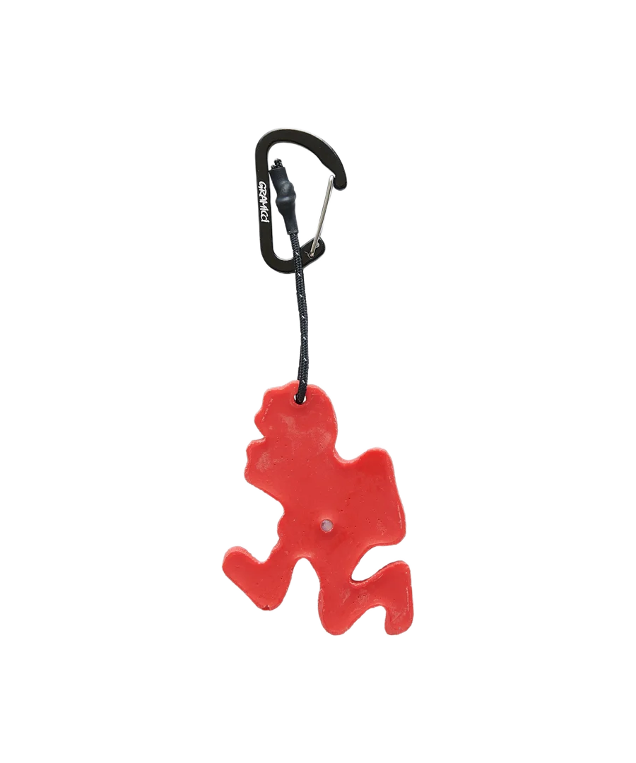 Running Man Climbing Key Chain - Gramicci Red