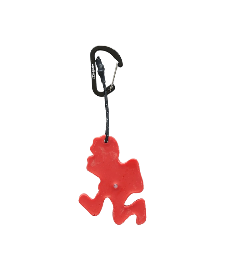 Running Man Climbing Key Chain - Gramicci Red