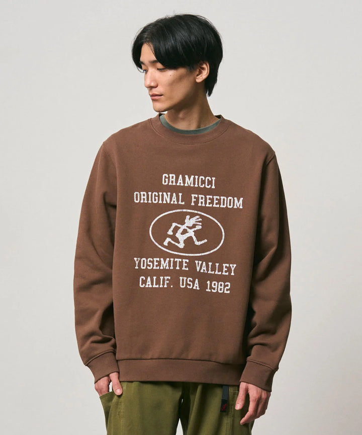 Yosemite Valley Sweatshirt - Brown