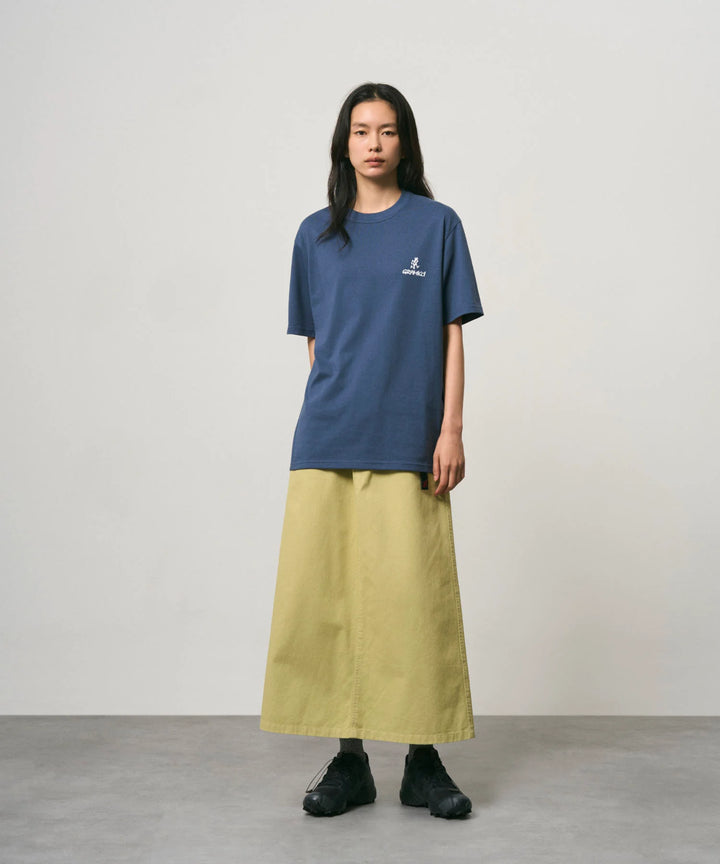 One Point Logo Tee - Dusky Blue