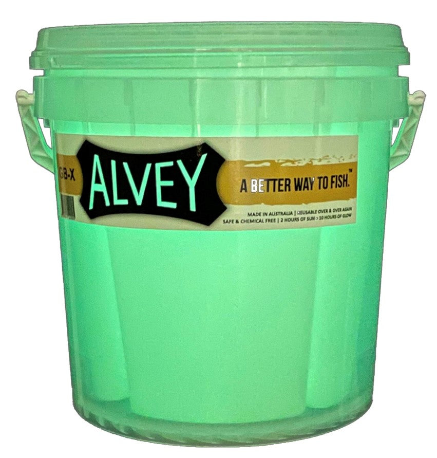 Alvey Glow Bait Bucket Kit