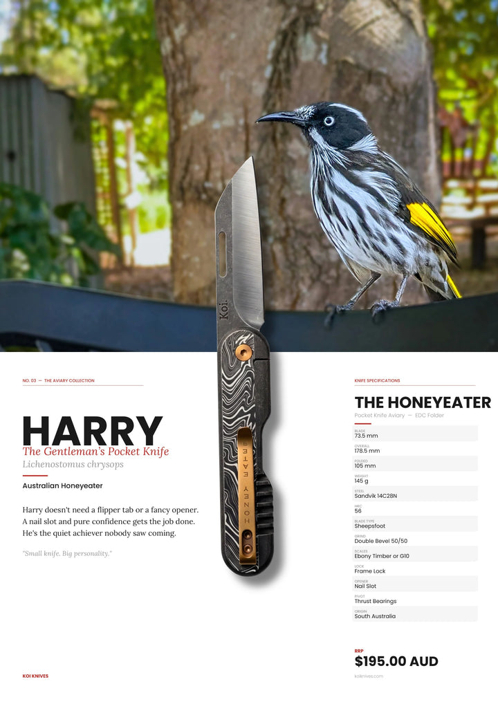 Koi Knives "Harry" | The Honey Eater