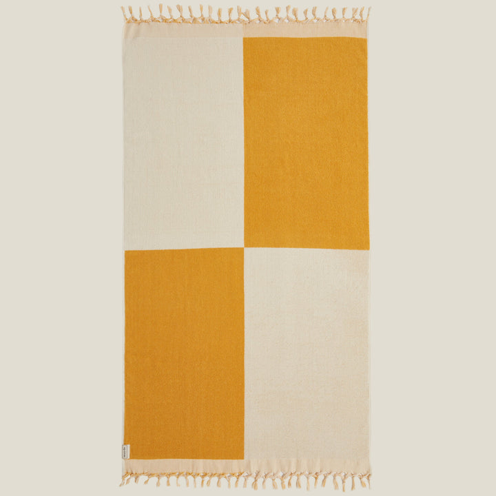 Mayde Adventure Towel Mustard