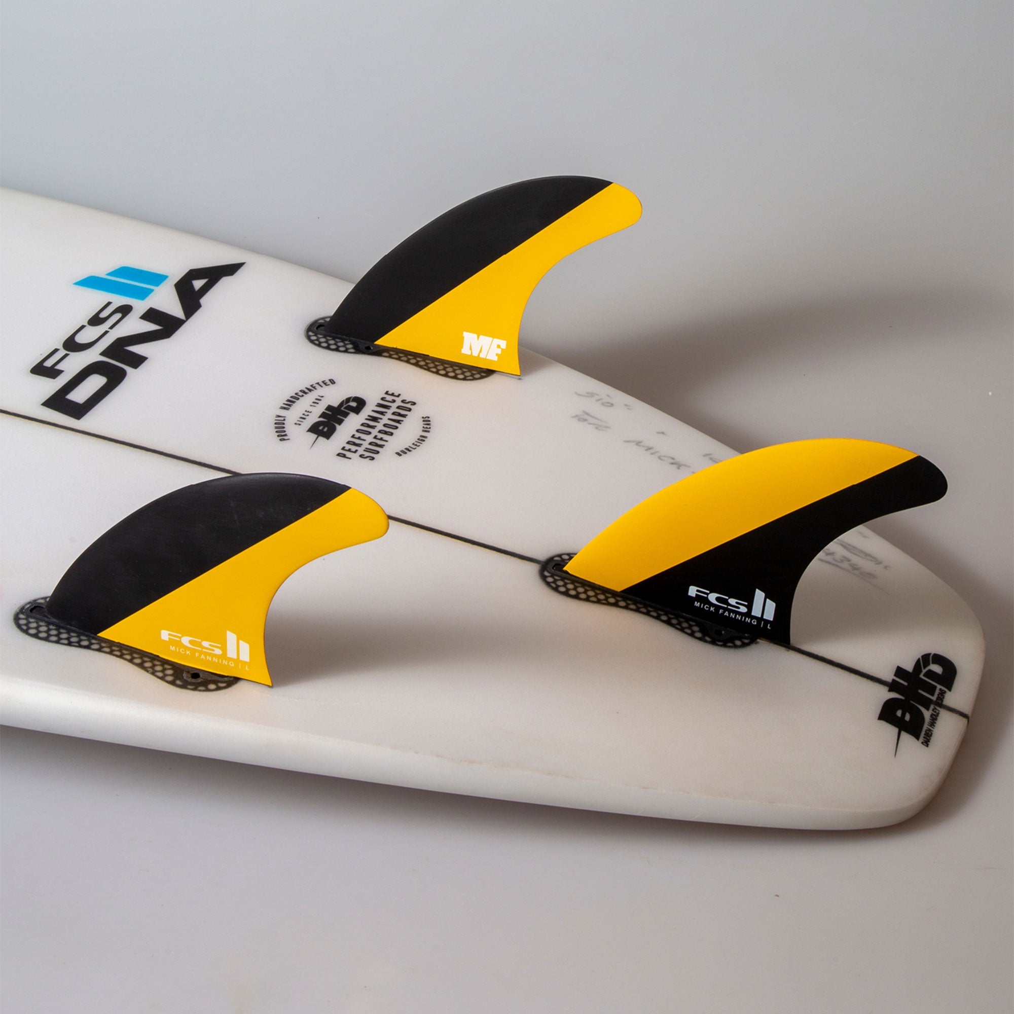 FCS Mick Fanning II Tri Fins - Set Fusion Surf – Fin Fibre Glass