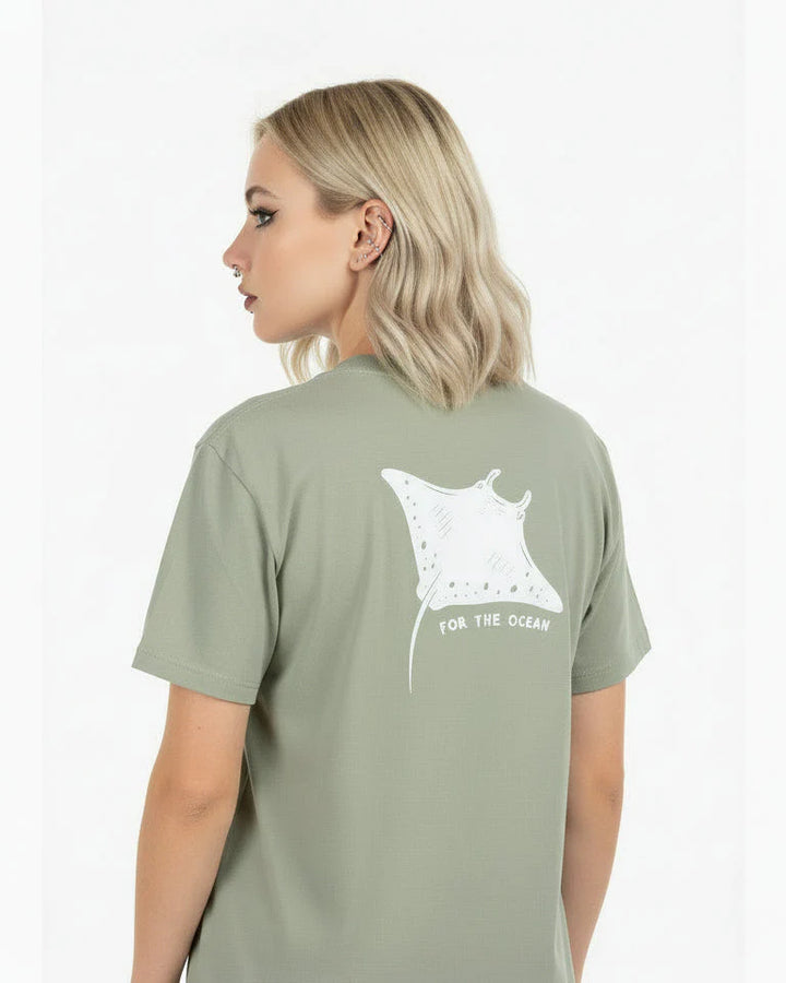 Sea Shepherd For The Ocean Manta Ray Unisex Short Sleeve Tee