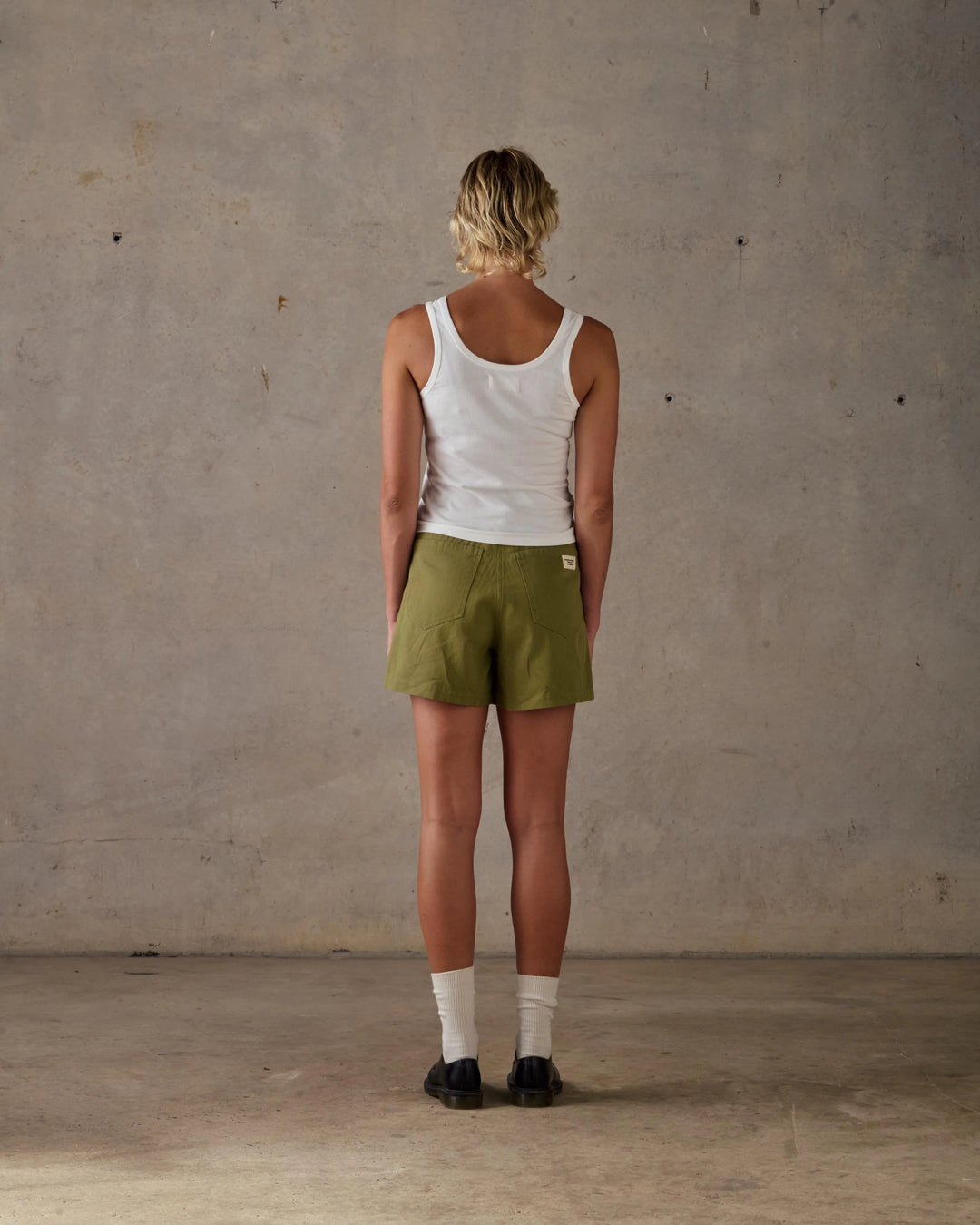 McTavish Double Pleated Twill Shorts