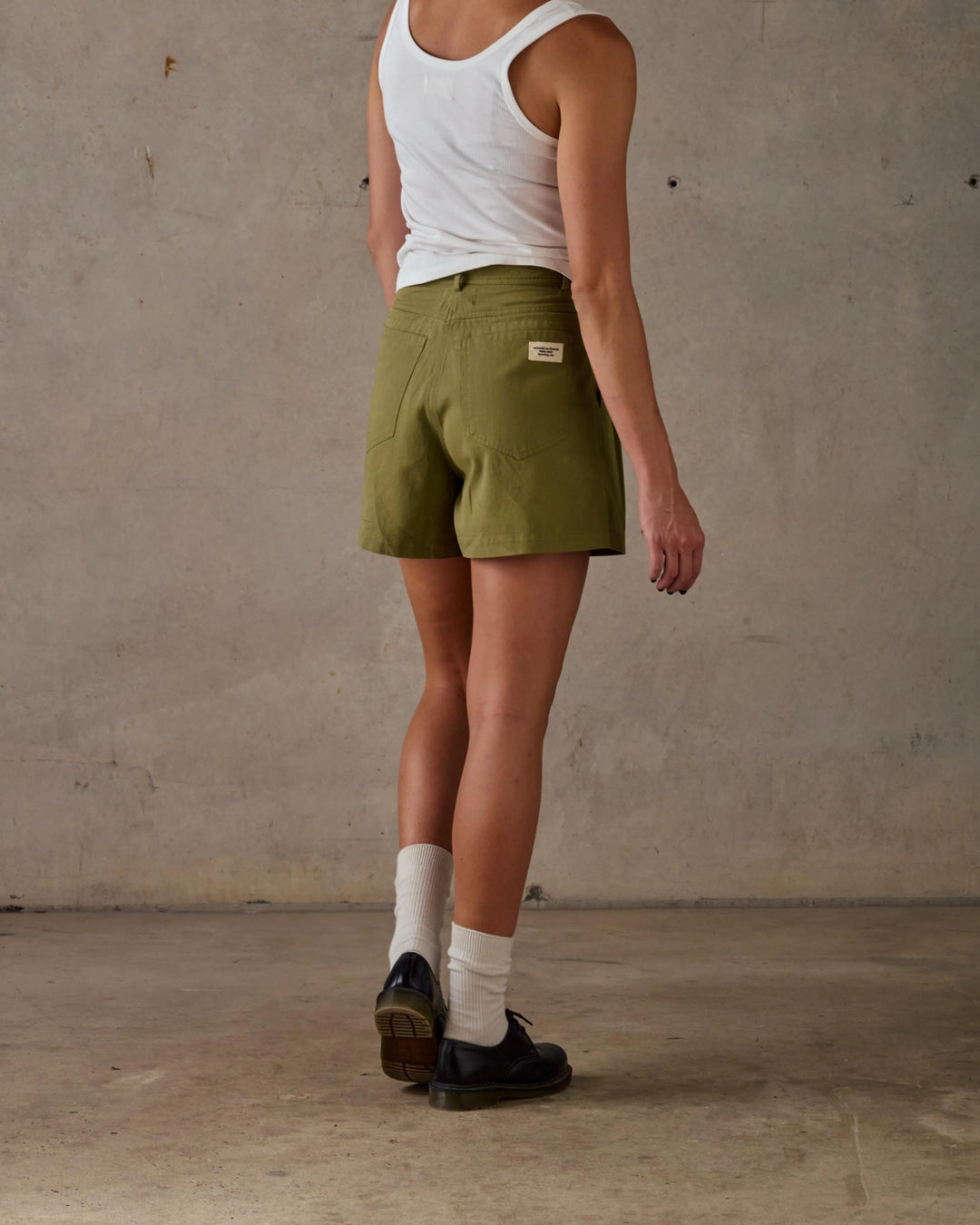 McTavish Double Pleated Twill Shorts