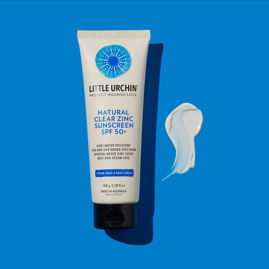 Natural Clear Zinc Sunscreen SPF50+