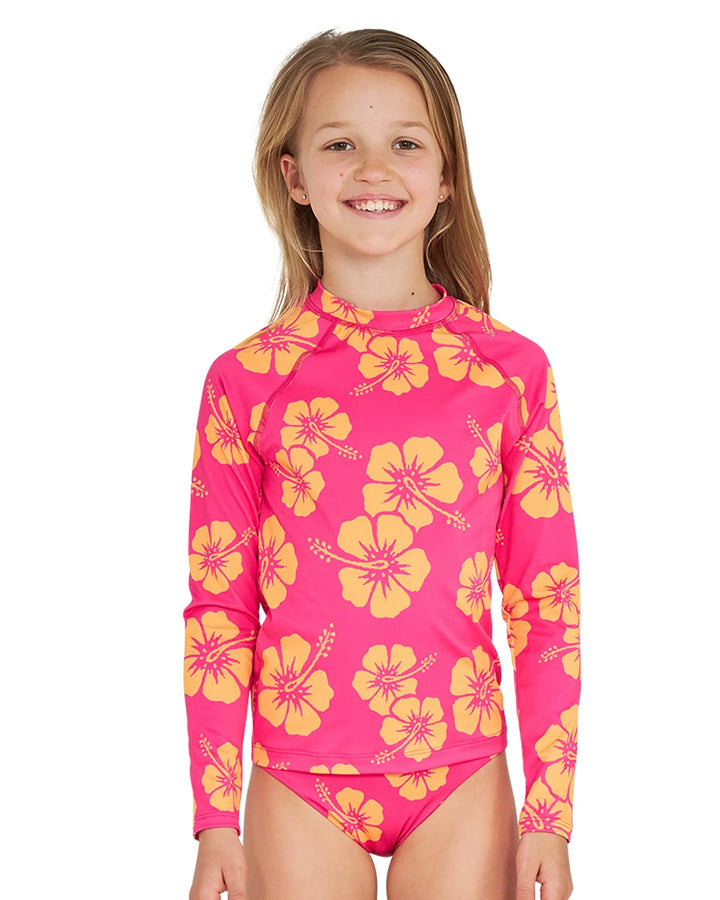 Okanui Girls Long Sleeve Rashie