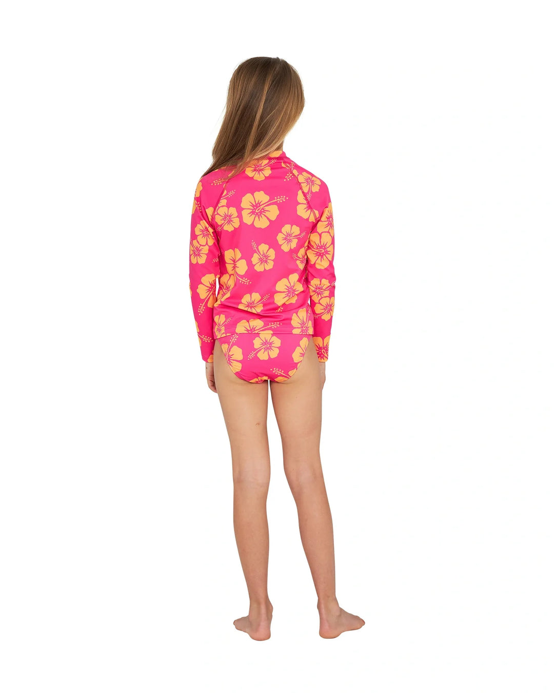 Okanui Girls Long Sleeve Rashie