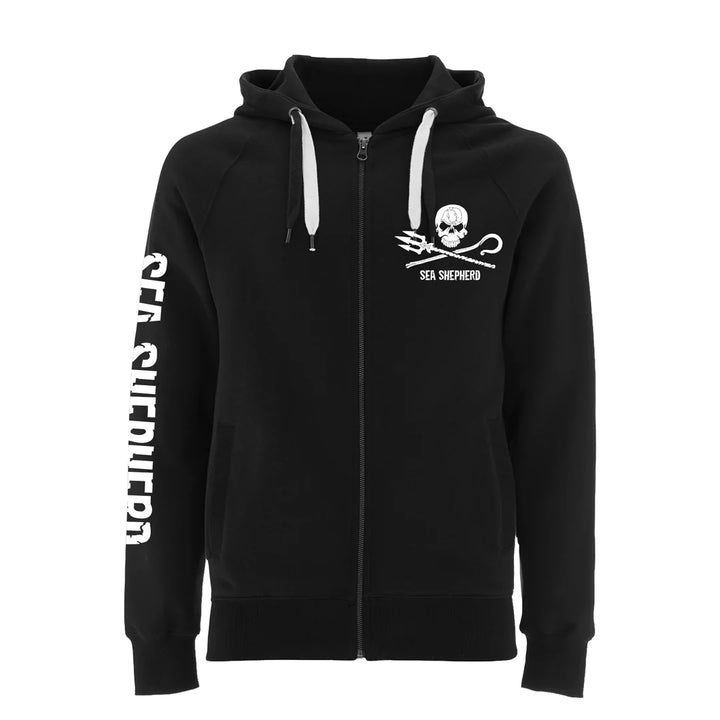 Sea Shepherd Operation Jeedara Unisex Zip Hoodie