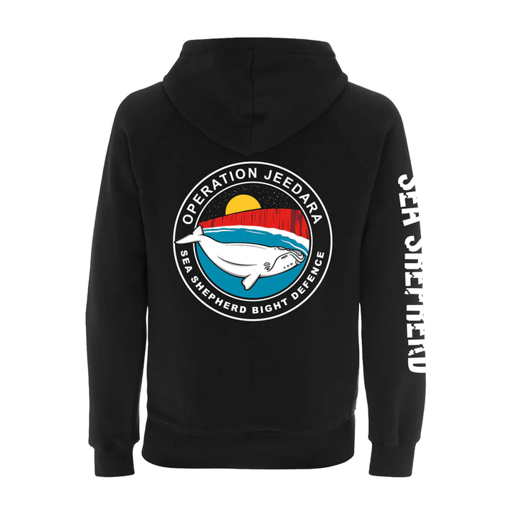 Sea Shepherd Operation Jeedara Unisex Zip Hoodie