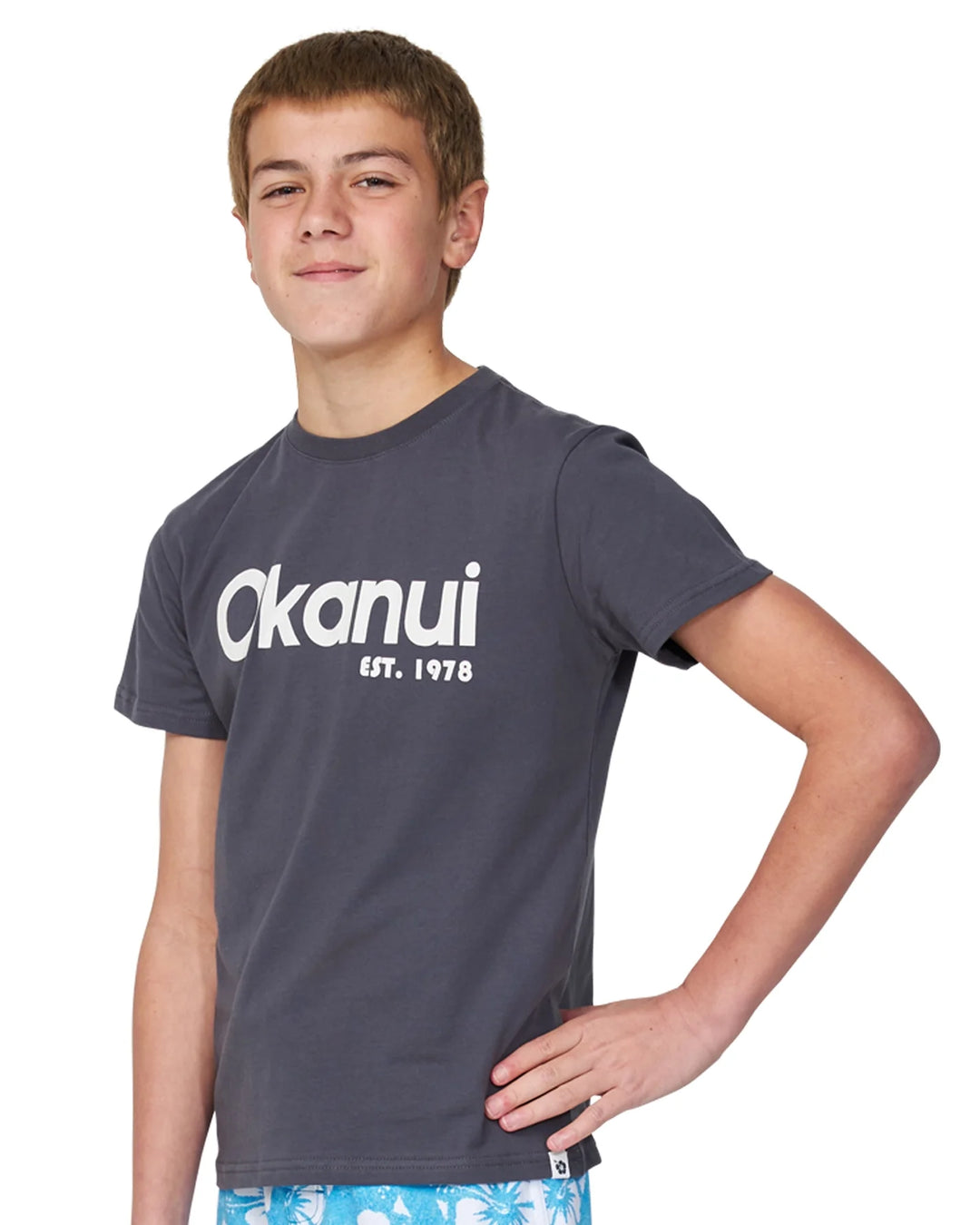 Okanui Boys Logo T-Shirt