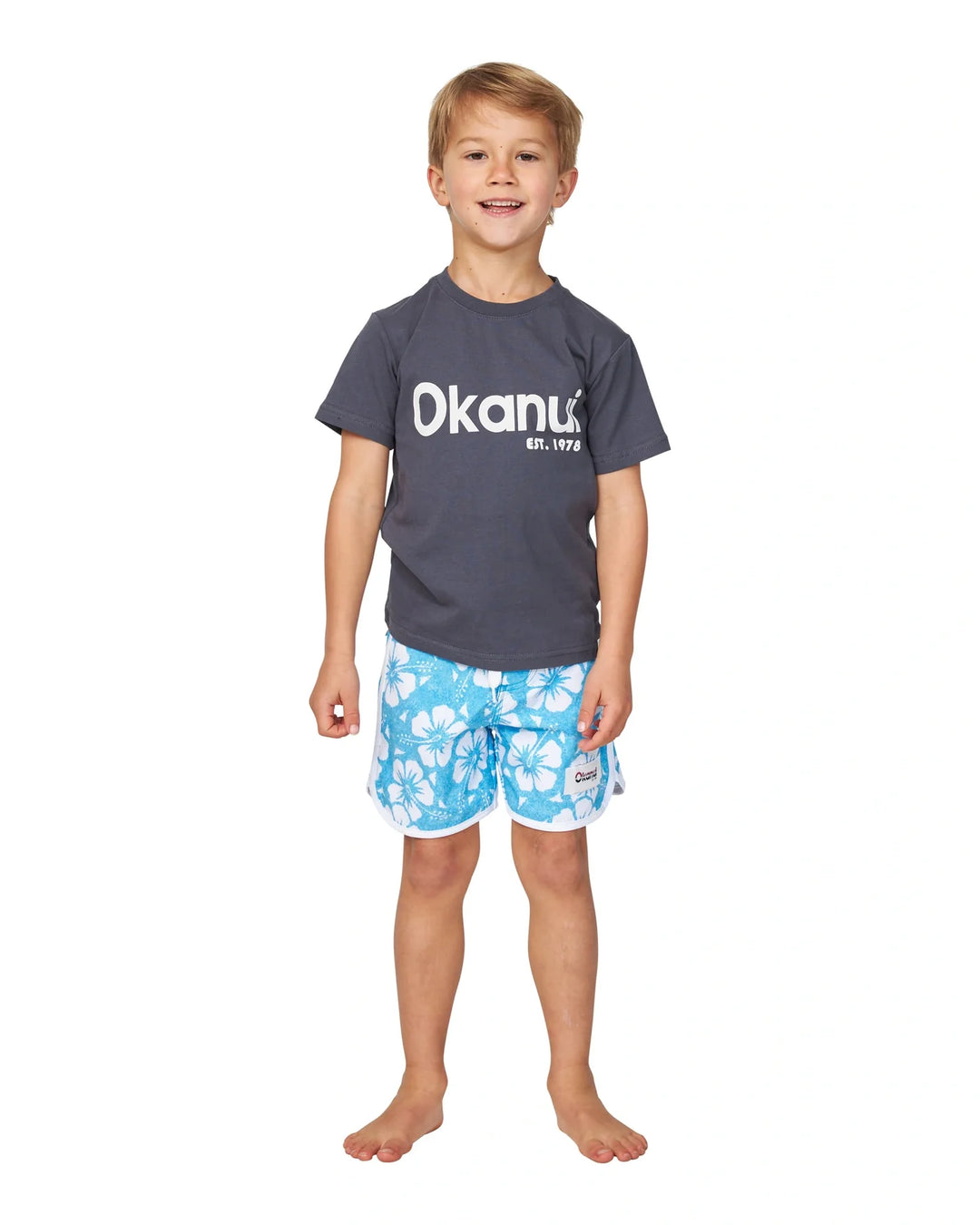 Okanui Boys Logo T-Shirt