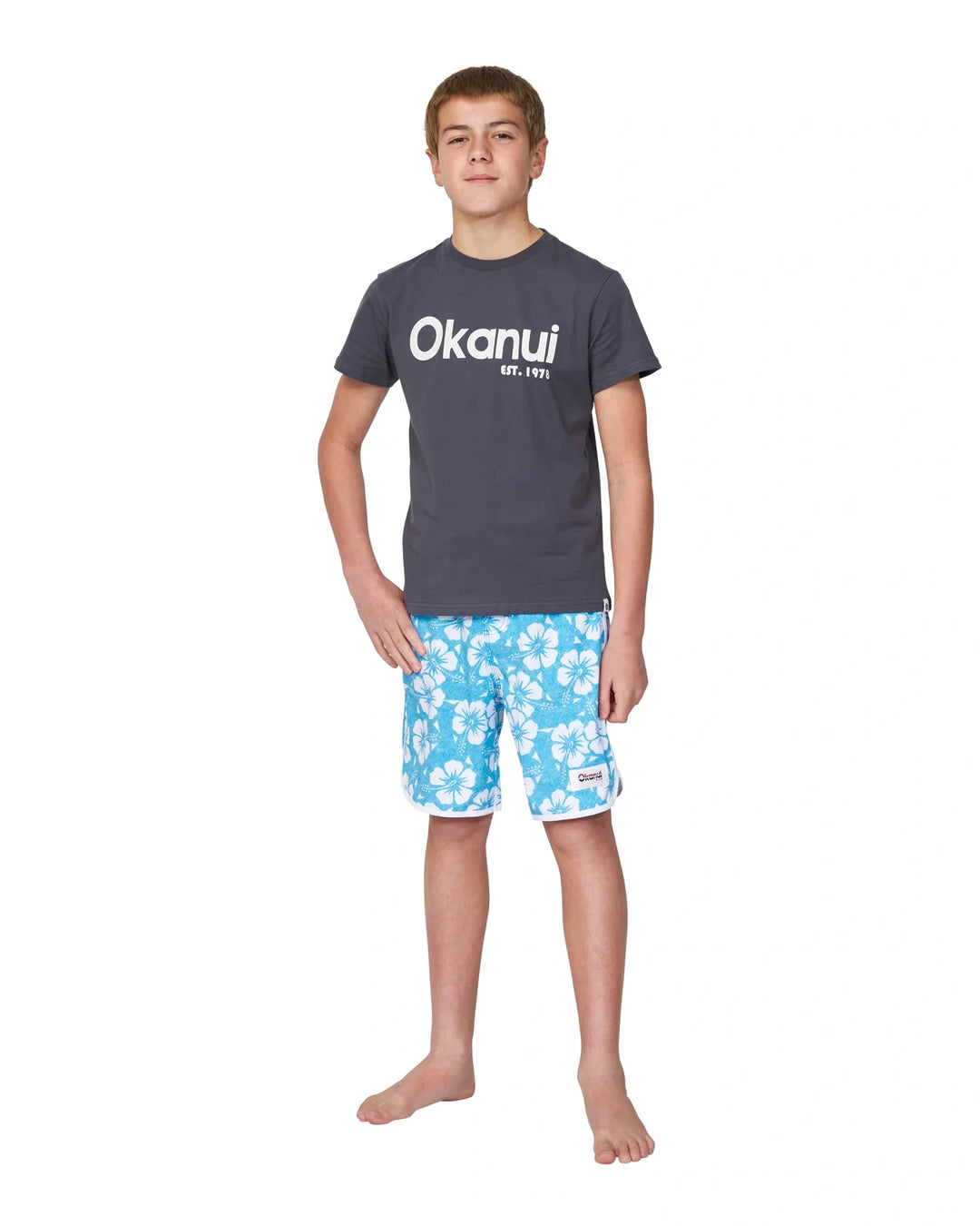 Okanui Boys Logo T-Shirt