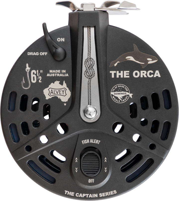 Alvey The Orca 6 1/2" Captain Series Reel