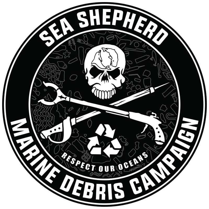 Sea Shepherd Marine Debris Campaign Sticker