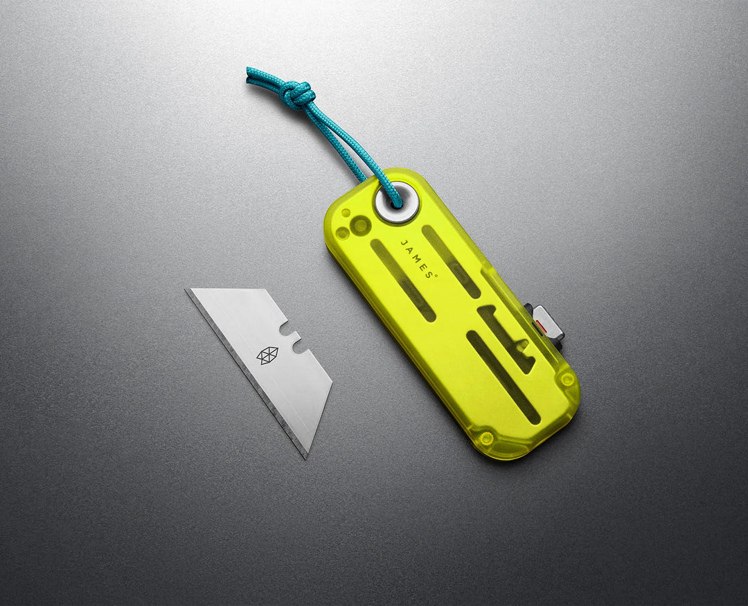 The James Brand The Palmer Clear Knife