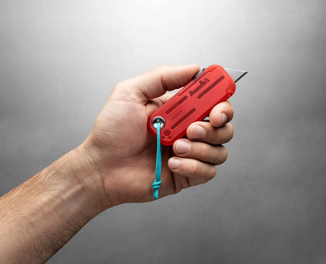 The James Brand The Palmer Clear Knife