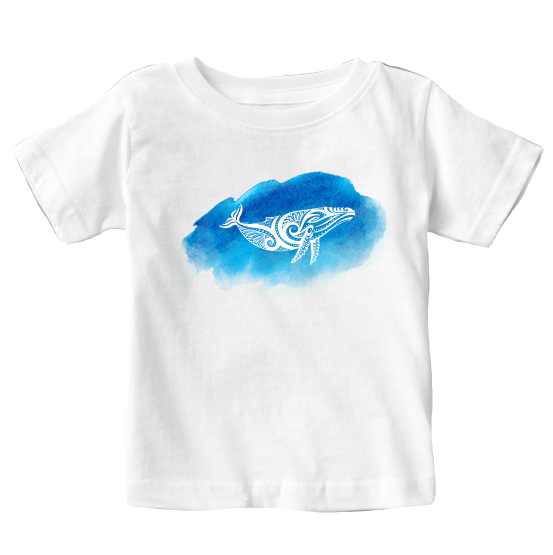 Whale Trust Maori Whale Tee Men's