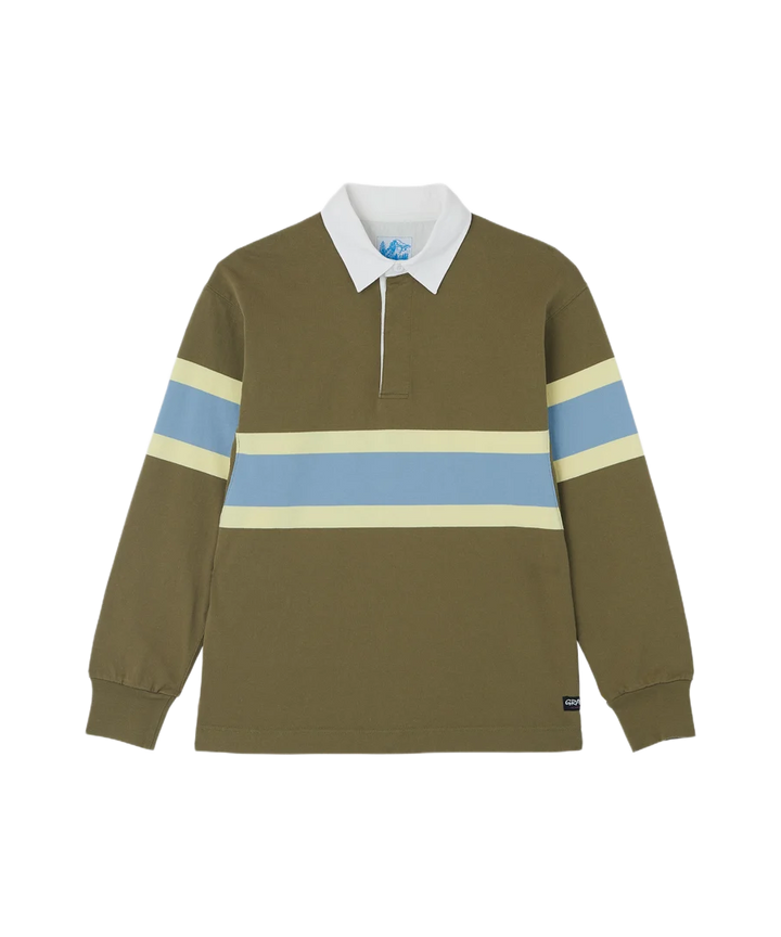Gramicci Langdon Rugby Shirt - Winter Olive