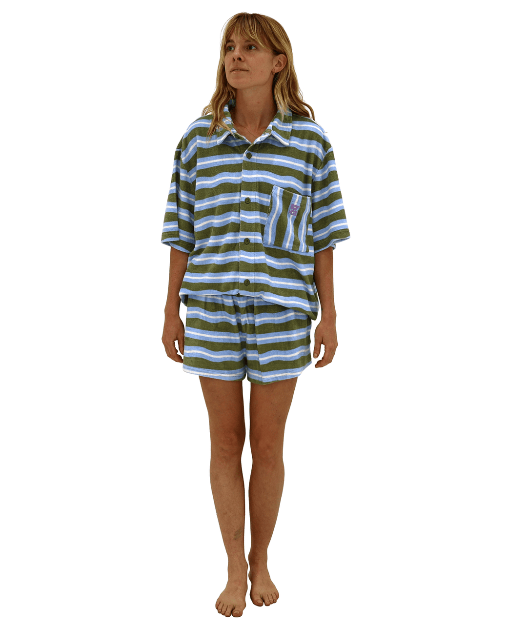 Saltwater Terry Oversized Shirt - Gowings Pacific Trader