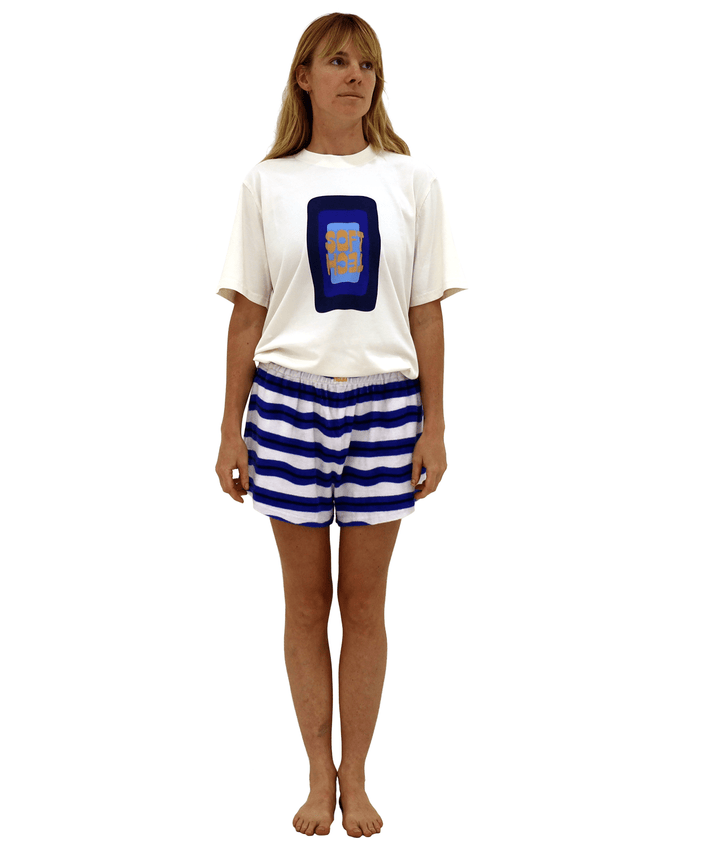 Saltwater Terry Oversized Shorts - Gowings Pacific Trader