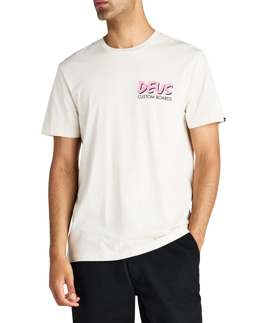 Gonz Tee Vintage White - Gowings Pacific Trader