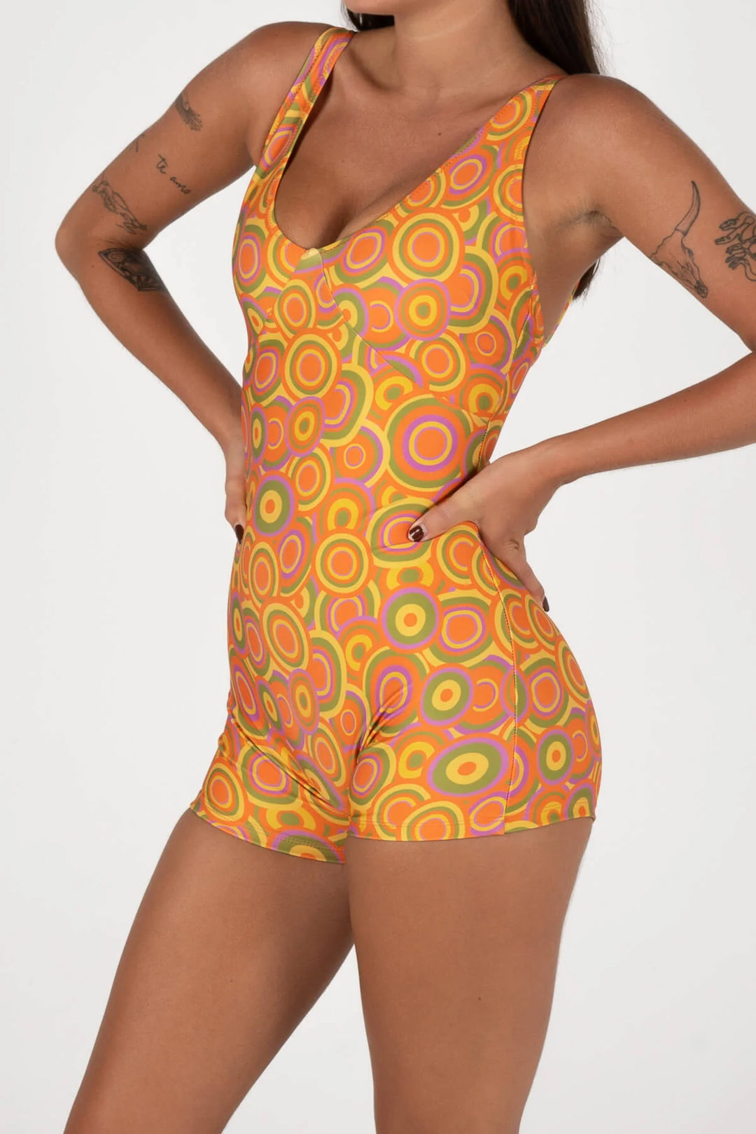 Inner Relm Sunrays Surf Suit