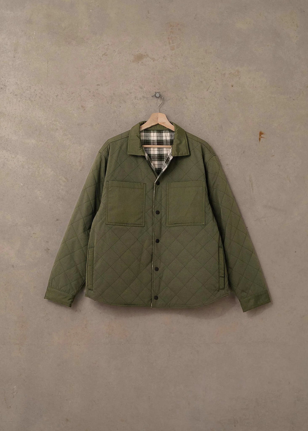 McTavish Reversible Quilted Jacket - Gowings Pacific Trader